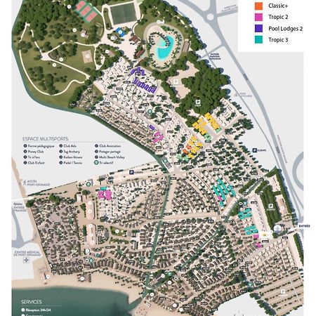 Var Mobil Home, Les Prairies De La Mer Гримо Екстер'єр фото